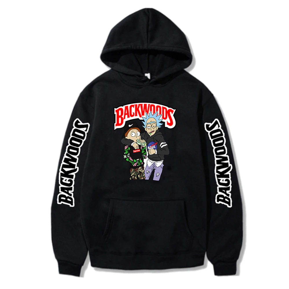 

Sweatshirt Men Backwoods Printed Pullover Hoodie Hipster Streetshirt Wear Korean Version Clothing Women Fashion Tops