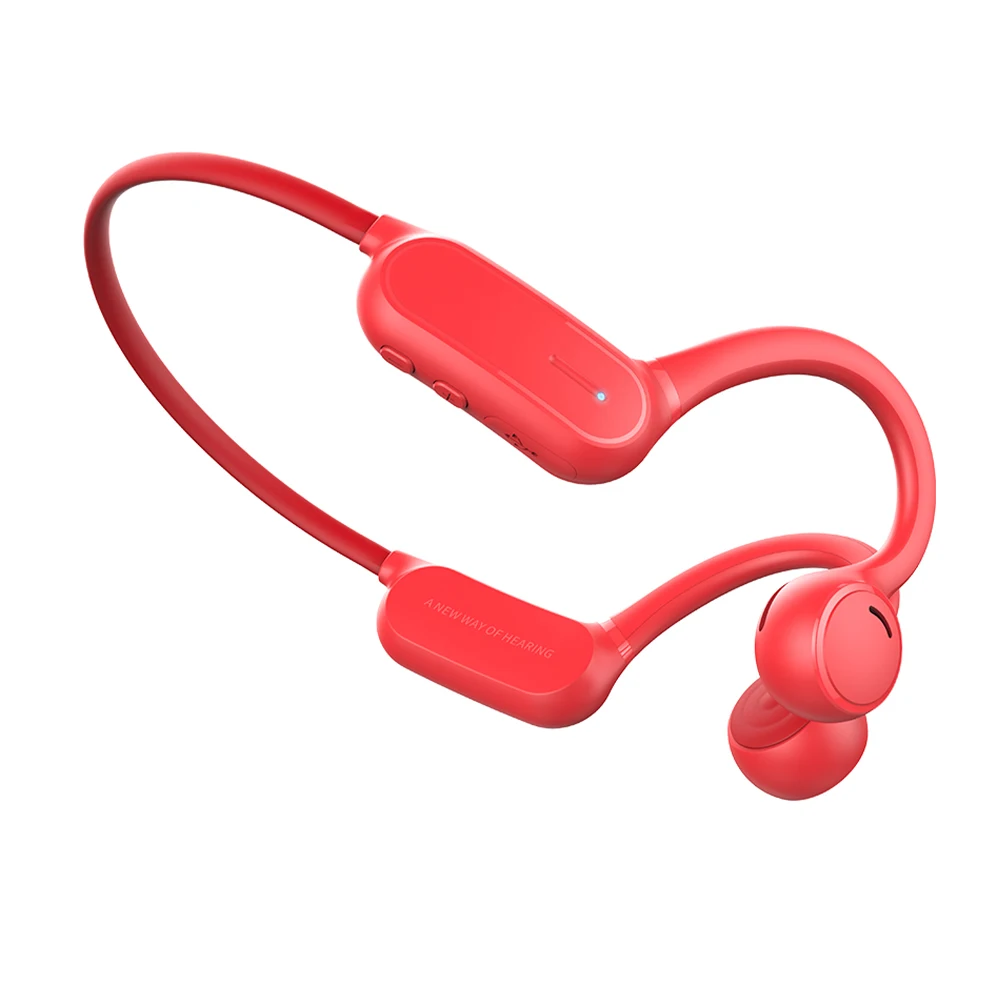 НОВЕЙШИЕ Наушники Bluetooth 5,0, наушники с костной проводимостью, Беспроводные спортивные наушники, гарнитура для звонков, быстрая