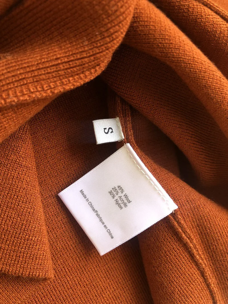 Женский шерстяной вязаный жакет с длинным рукавом кардиган свитер Топ |