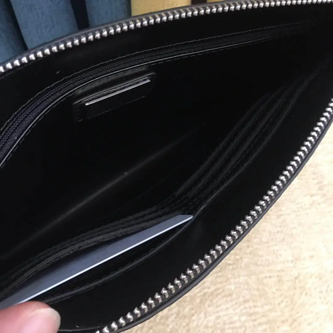 

Unisex Black leather Canvas Wallet Clutch Waterproof Fashion Casual Business Office Portable Multifunctional Coin Purse Card Cas