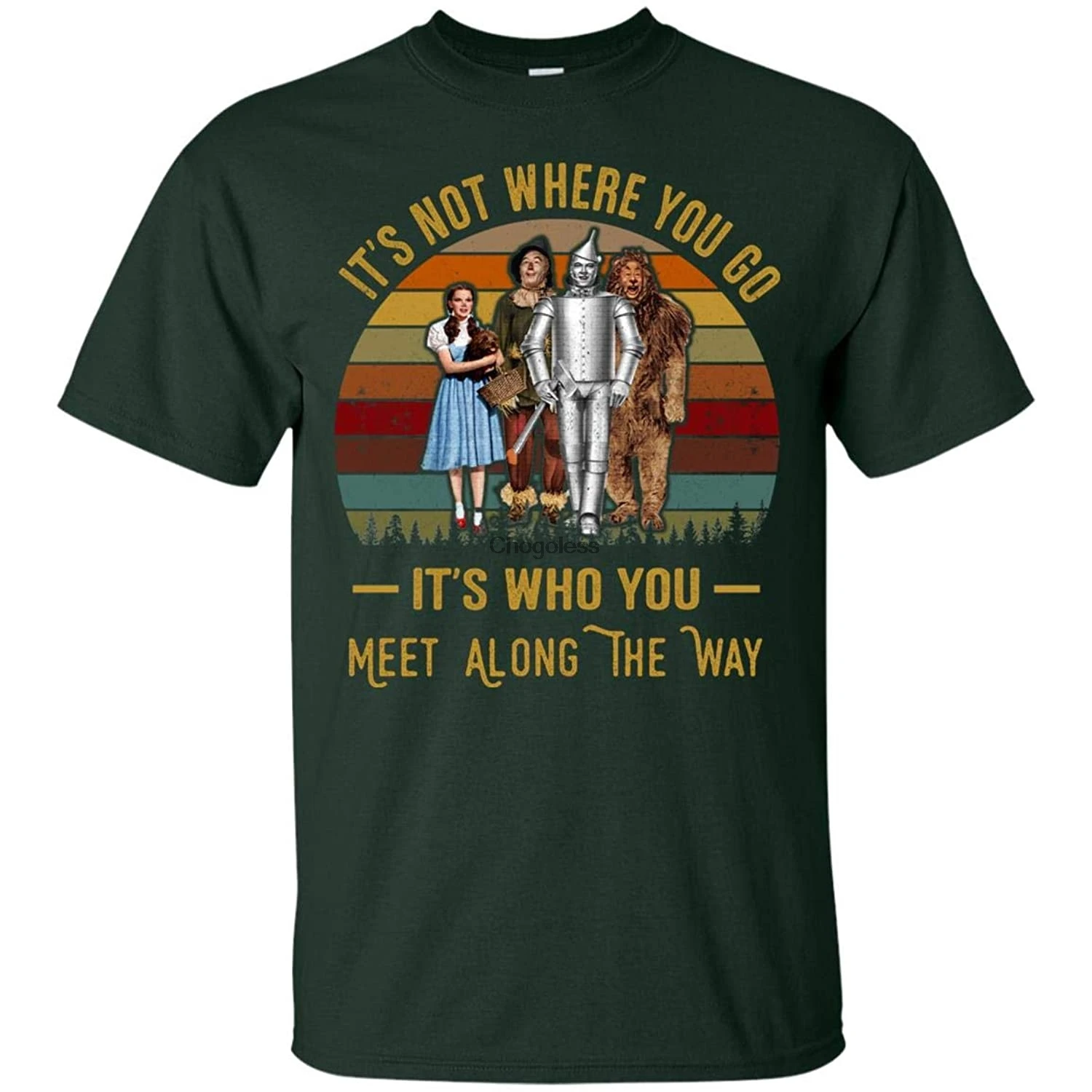 

Its Not Where You Go Its Who You Meet Along The Way TShirt Funny Movie Shirts