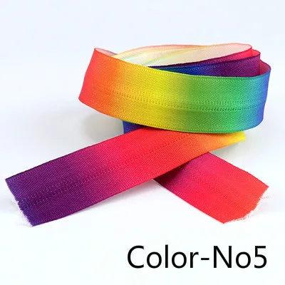 Color-No5 Meetee 2 метра 3#5# нейлоновая катушка водонепроницаемая молния с цветовой кодировкой обратная молния с слайдером DIY одежды наружные сумки, швейные принадлежности - Цвет: Color-No5