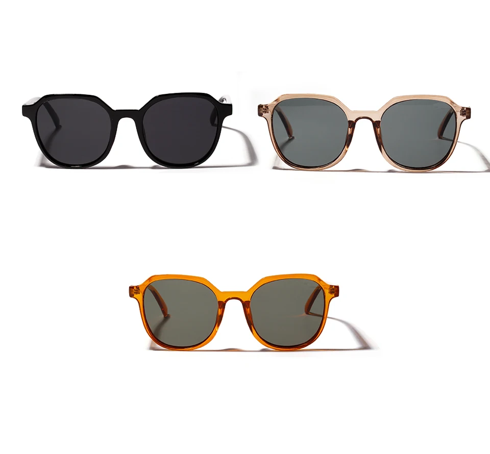 Peekaboo men transparent sunglasses square male uv400 summer accessories retro sun glasses for women brown orange