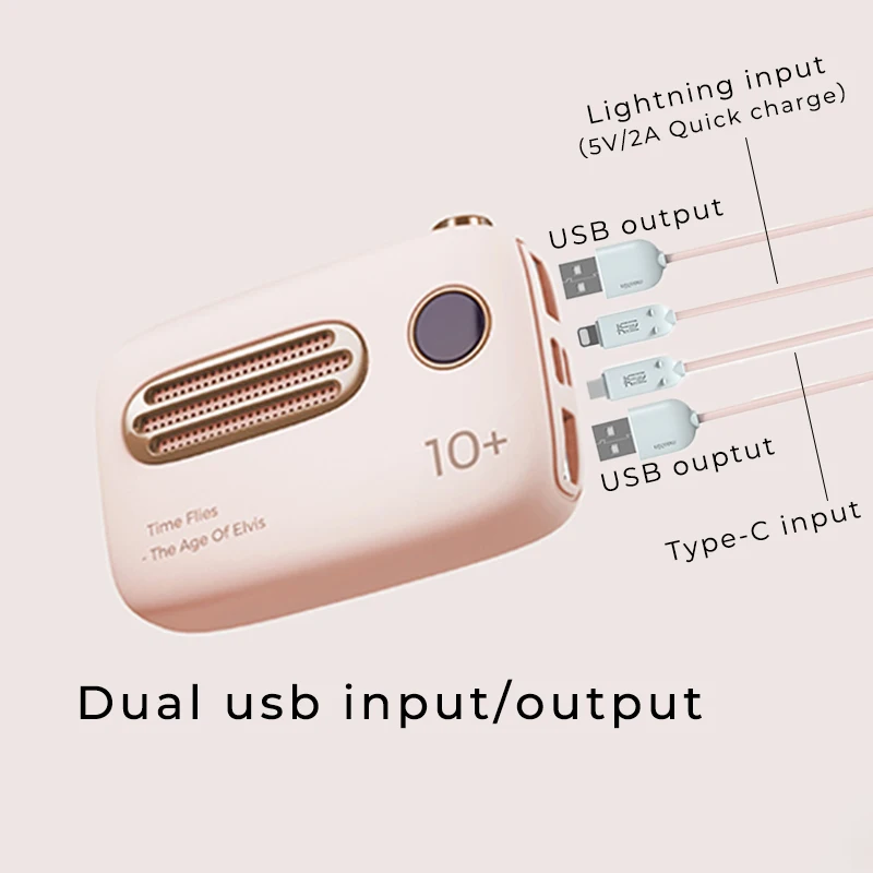 Liberfeel Maoxin повербанк милый портативный мини аккумулятор 10000mAh портативное