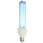 Ультрафиолетовая лампа 15 Вт E27 UVC, компактная бактерицидная дезинфекционная кварцевая лампа без озона, 220 В