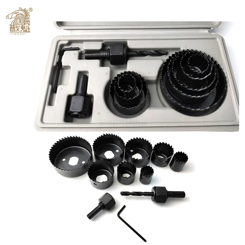 3-16 шт. Набор отверстий для деревообработки сверло из углеродистой стали 19-127 мм