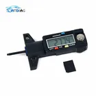 Цифровой измеритель глубины протектора, тестер шины для мотоцикла тормозные колодки автомобиля прибор для измерения степени износа, бесплатная доставка