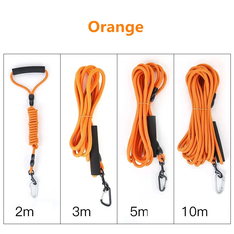 Высококачественный поводок для скалолазания нейлоновая Светоотражающая