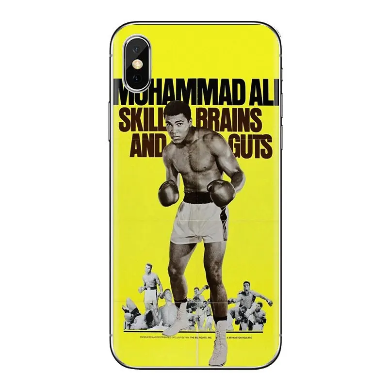 С изображением Мохаммеда Али и цитатой прозрачный мягкий чехол Чехлы для Huawei NOVA 2