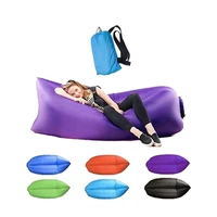 2020 camping inflatable sofa lazy bag 3 season ultralight down sleeping bag air bed inflatable sofa lounger trending products u3
