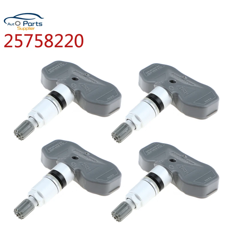 

4 Pcs/Lot 25758220 TPMS Tire Pressure Monitoring Sensor for 2005-2009 Corvette STS XLR tpms sensor