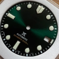 watch parts 28 5mm greenbluebrown watch dial luminous marks suitable for nh354r35 automatic movement