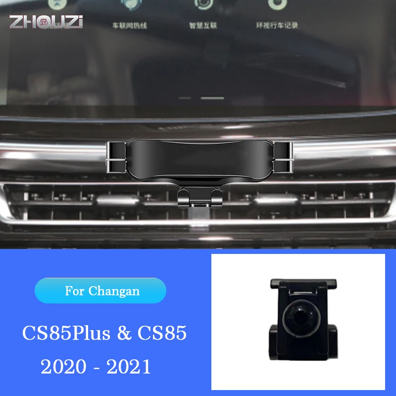 

Car Mobile Phone Holder Mounts GPS Stand Gravity Navigation Bracket For Changan CS85 CS85Plus 2020 2021 Car Accessories