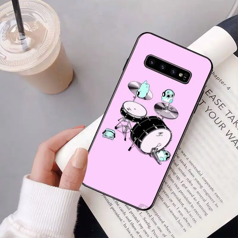 

YNDFCNB Music dream Phone Case for Samsung S20 Ultra S10 S10e S8 S9 Plus S7 Edge Note 10 9 8 black soft TPU cove fundas