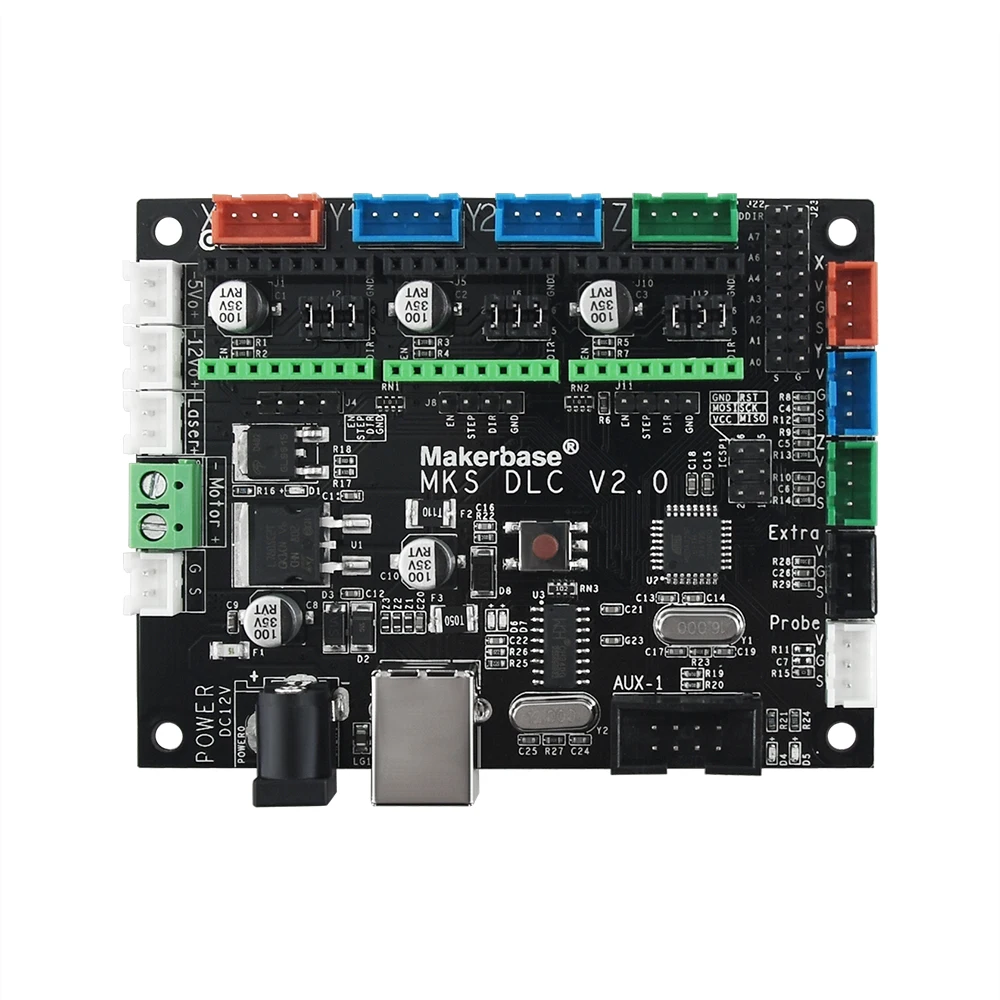 

Makerbase MKS DLC V2.0 With A4988 GRBL OFFLINE Laser CNC Engraving machinecontrol board UNO R3 expansion plate