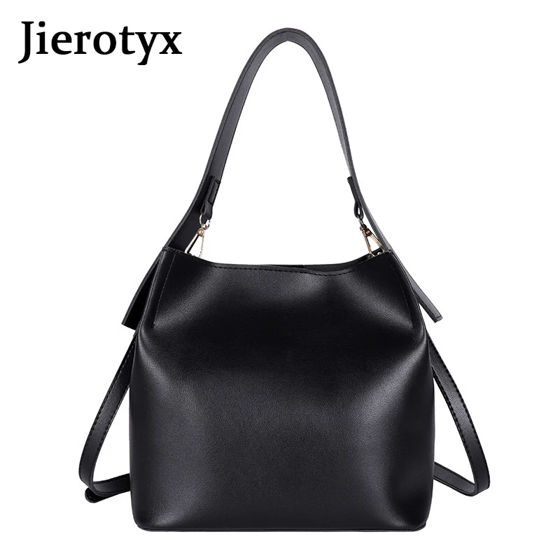 

JIEROTYX 2020 New High Quality Handbags For Women PU Leather Fashion Female Messenge Shoulder Bags Luggage Travel Handbags