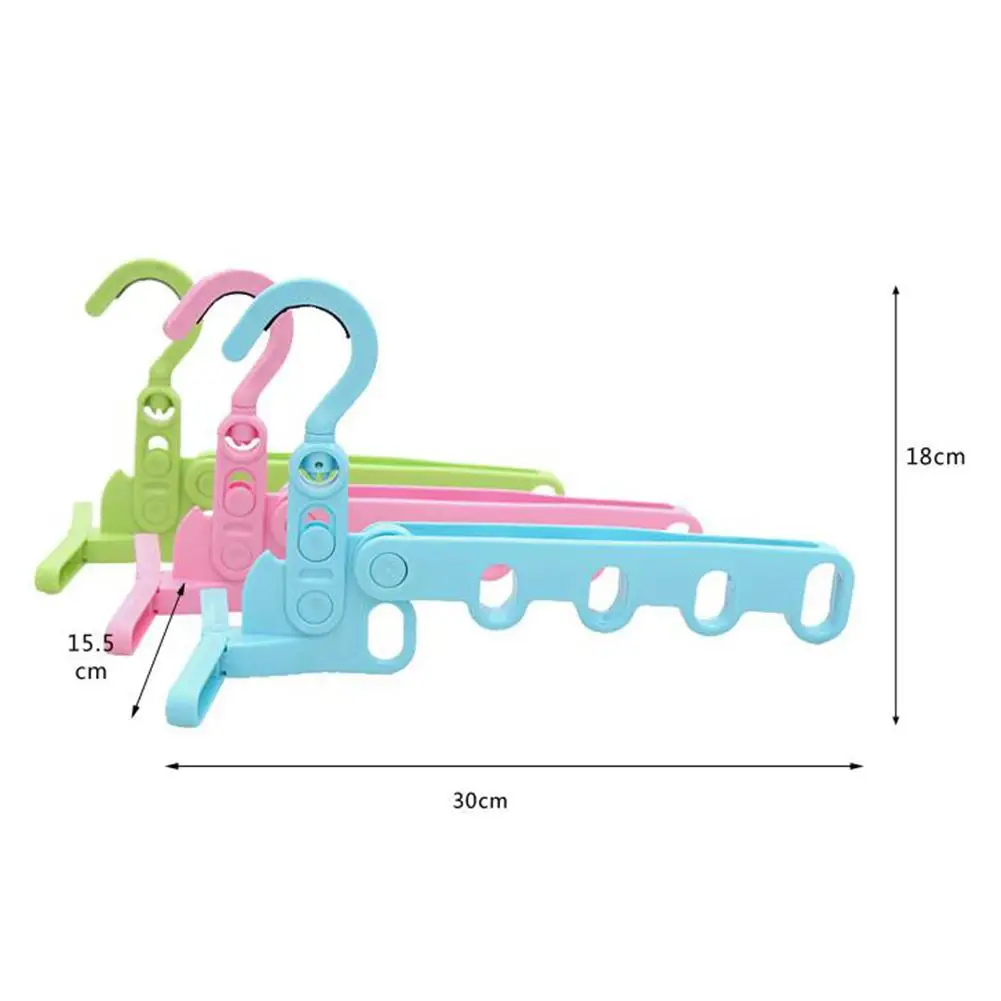 

1 Pcs Rack Closet Folding Storage Rack Clothes Organizer Non-slip Holder Bathroom Hanger Wardrobe Holder