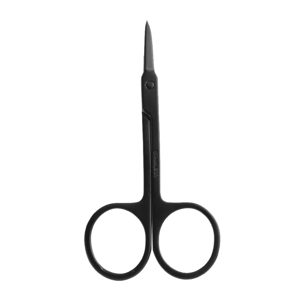 1PC Stainless Steel Eyebrow Scissor Trimmer Lashes Nose Hair Manicure Cutter Nail Makeup Tool | Красота и здоровье