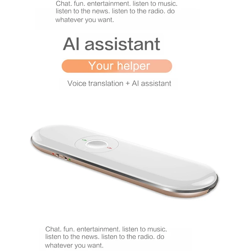 Портативный голосовой переводчик Wi-Fi версия для обучения путешествия