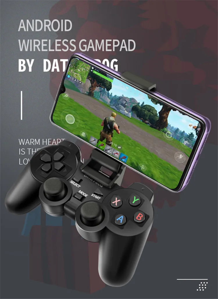 Данные лягушка 2,4G Android геймпад совместим с ПК Windows PS3 tv Box Android смартфон игровой джойстик