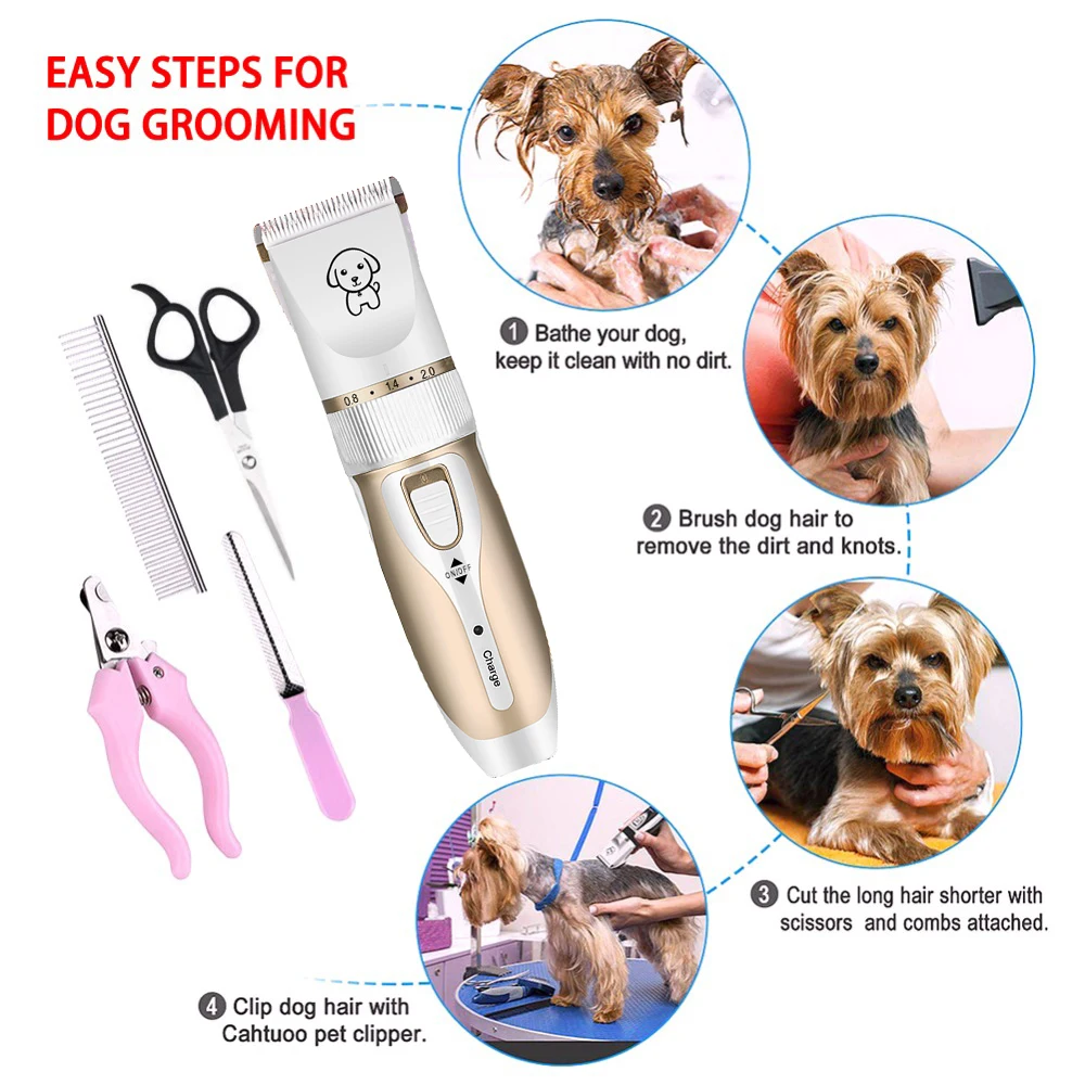 Электрическая машинка для стрижки домашних животных перезаряжаемый триммер