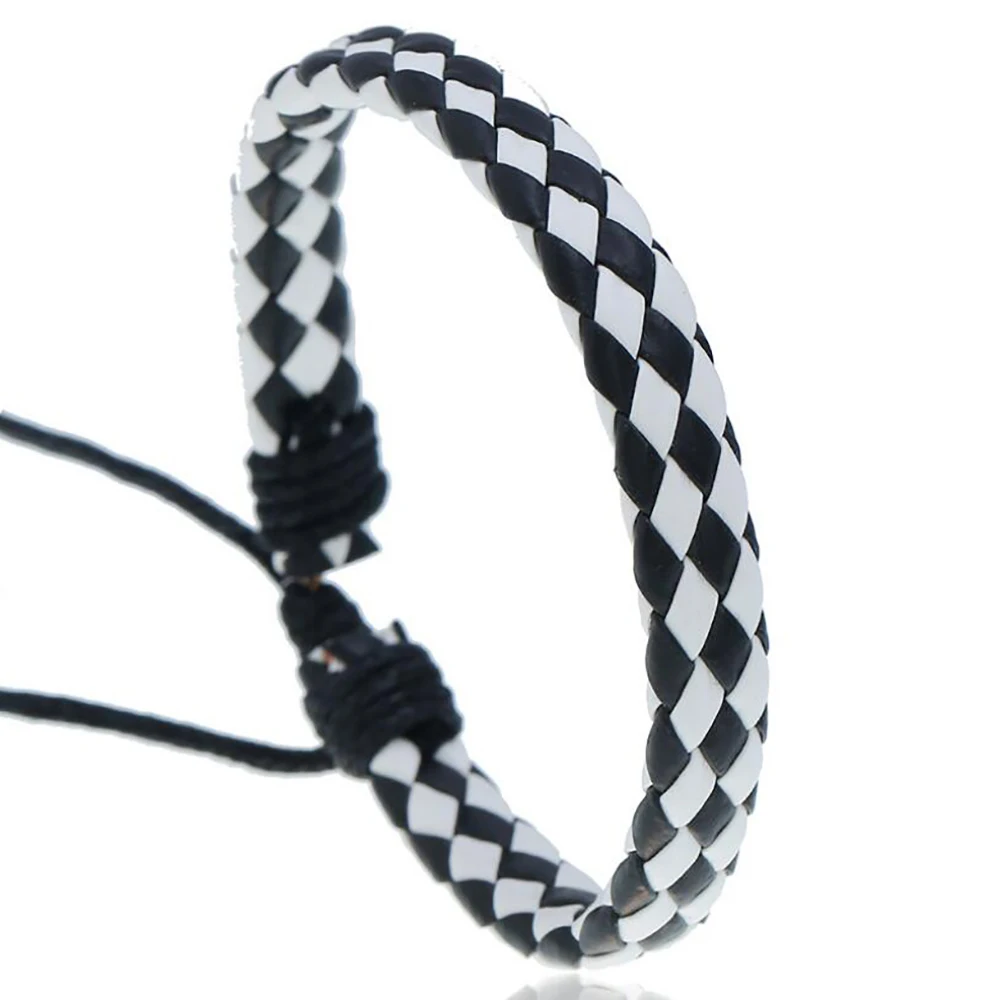 Лидер продаж 2019 креативный плетеный браслет из искусственной кожи