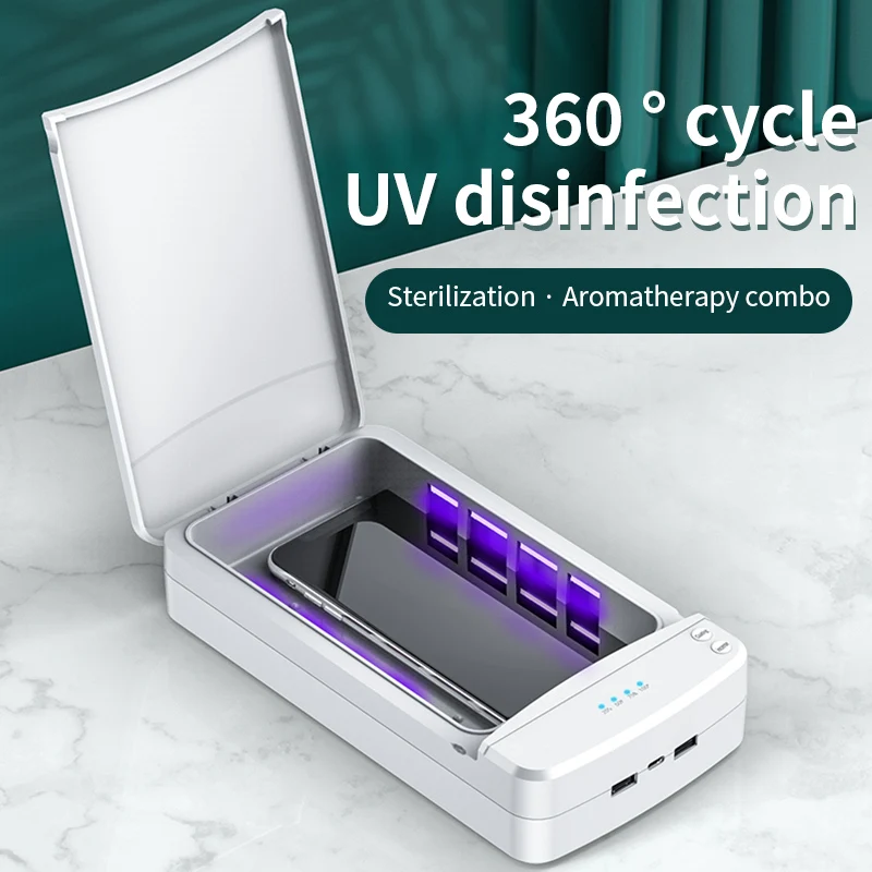 ZK20 UV светильник стерилизатор смартфон маска USB зарядка ультрафиолетовая