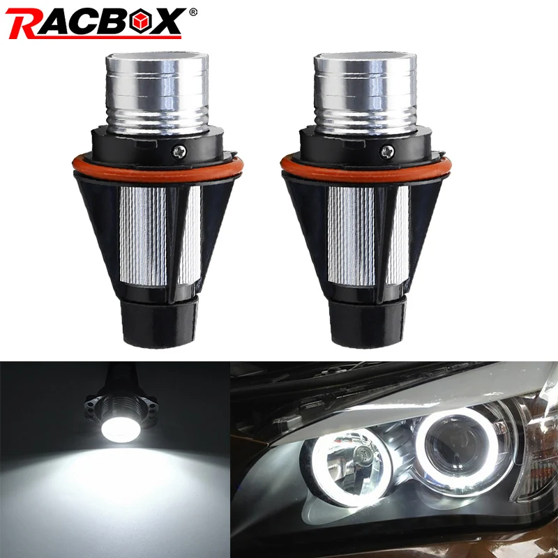 Racbox 2 шт. без ошибок светодиодный фонарь с ангельскими глазами для BMW E39 E53 E60 E61 E63 E64