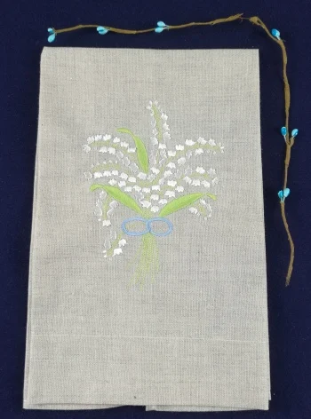 Набор из 12 модных носовых платков льняное чайное полотенце овсяной муки-14 х22