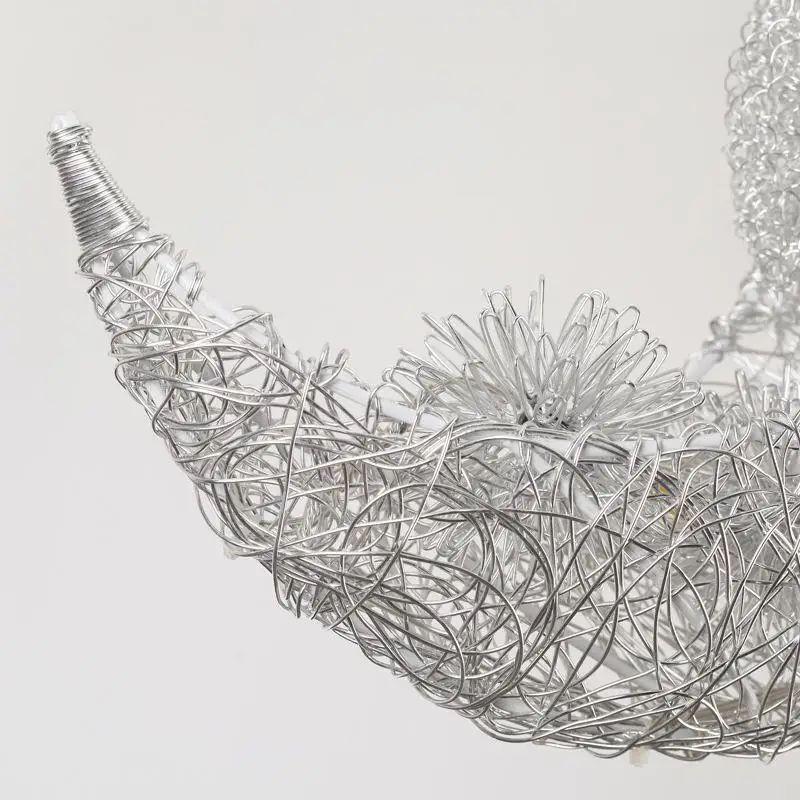 

SOLLED Modern Moon Star Shape Hanging Ceiling Lamps Pendant for Kids Bedroom Decoration