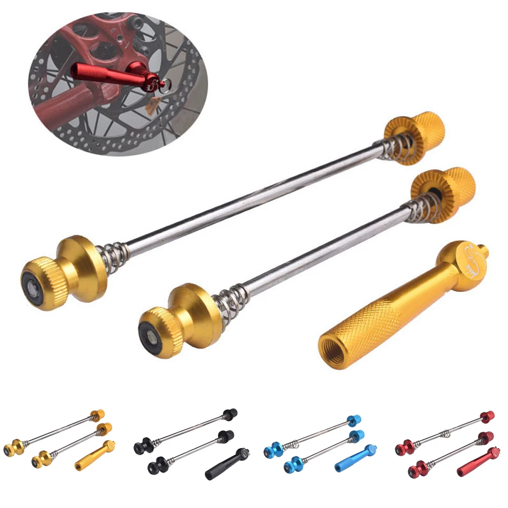 

Ultralight Anti Theft Skewers Road MTB Bike Wheels Locking Security Bicycle Post Quick Release