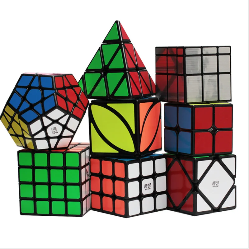 QIYI Neo мини волшебный кубик странной формы 2x2 3x3 4x4 с литым покрытием магический куб