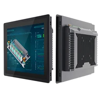 15 6 inch fully enclosed fanless cooling industrial all in one pc intel core i5 4300u capacitive touch screen tablet computer