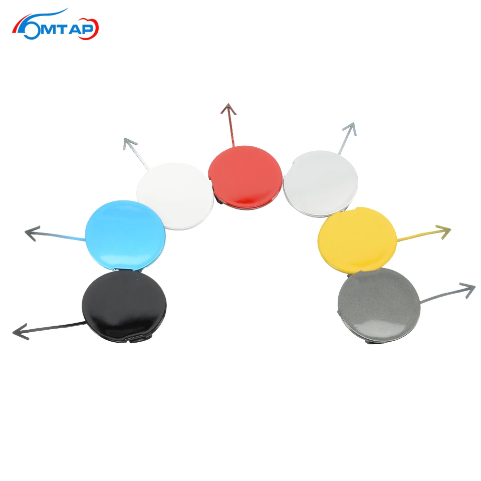 

Крышка буксирного крюка переднего бампера MTAP, белый, синий, серебристый, желтый, черный, красный, OEM:71104-TF0-000, для Honda, Jazz / FIT GE 2009-2011