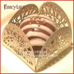 60 шт. обложки для капкейков с короной и цветами, свадебное украшение, конфеты для дня рождения