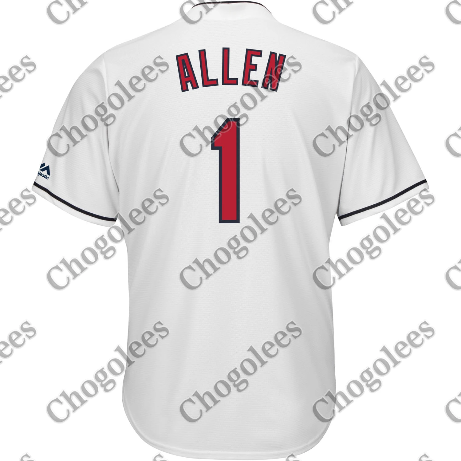 

Baseball Jersey Greg Allen Cleveland Majestic Home Cool Base Player Jersey