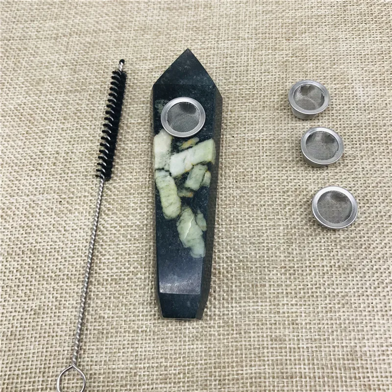 Натуральный сливовый камень драгоценный кварцевый кристалл палочка курительная