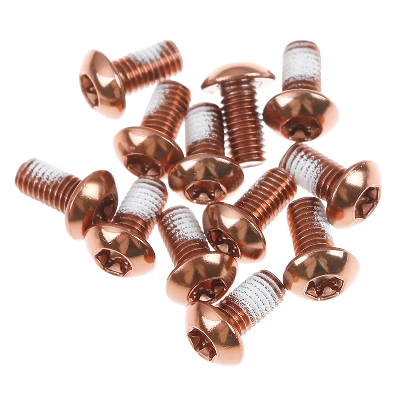 12 шт. велосипедные тормозные винты для дисков сплав сталь болт ротор Велоспорт