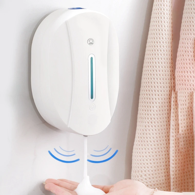 

Touchless Automatic Sensor Hand Soap Dispenser Disinfectant Liquid Wall Mounted 550Ml