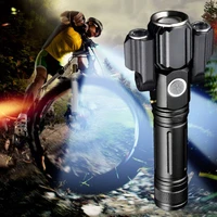 led flashlight powerful flash light brightest lantern t6 zoomable camping usb rechargeable tactical hunting torch 4 mode