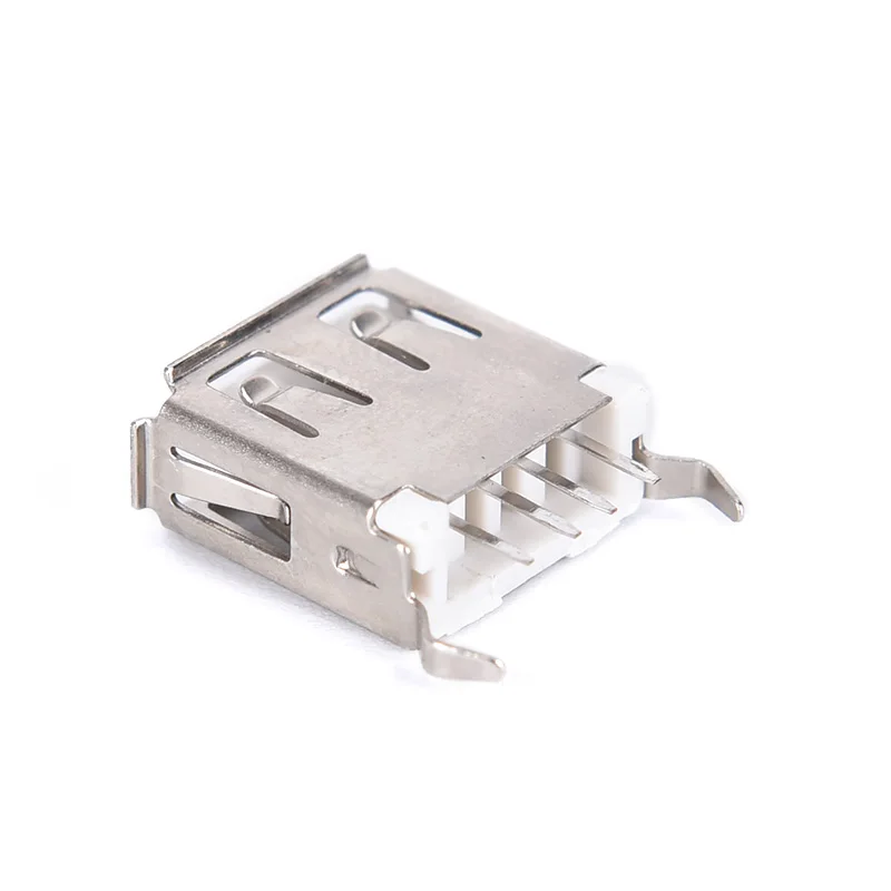 

USB 2.0 Type A Female Vertical Socket Connector 180 Degrees 4 Pin Plug Jack Connectors 13mm 30V 1/5/10 Pcs