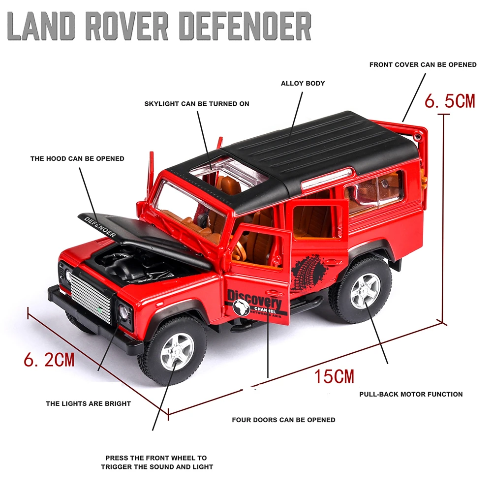 1:36 Land Rover Defender Vehicles Hot Wheel автомобильный металлический тренажер литой под давлением игрушечная модель