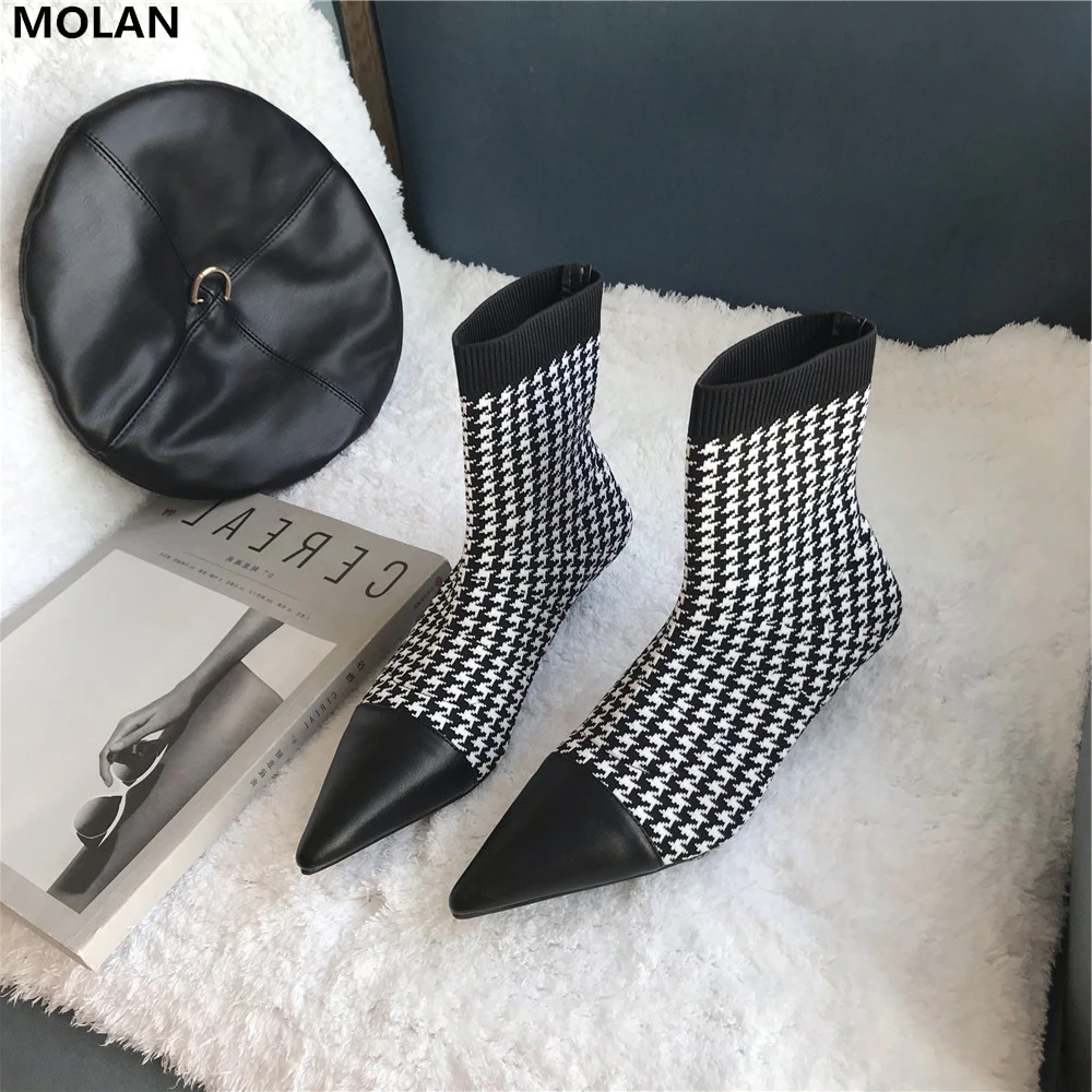 Бренд molan дизайнерская обувь коллекция 2019 года Сезон Зима модные роскошные