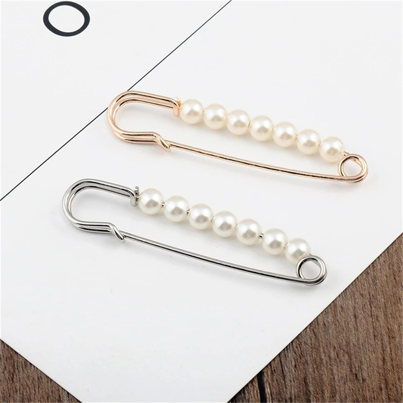 2019 Новая мода Имитация жемчужная брошь булавка платье горный хрусталь Украшение