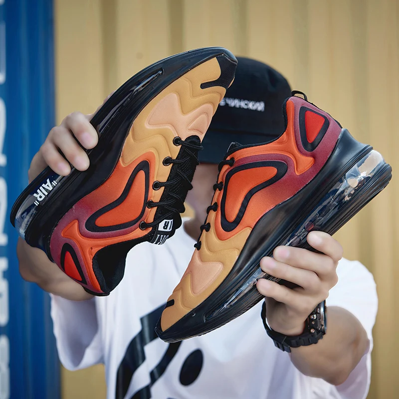 Comfortable 2019 Fashion Lycra Sneakers Men Casual For Male Shoes Adult Autumn New Unisex Running Footwear High Quality |