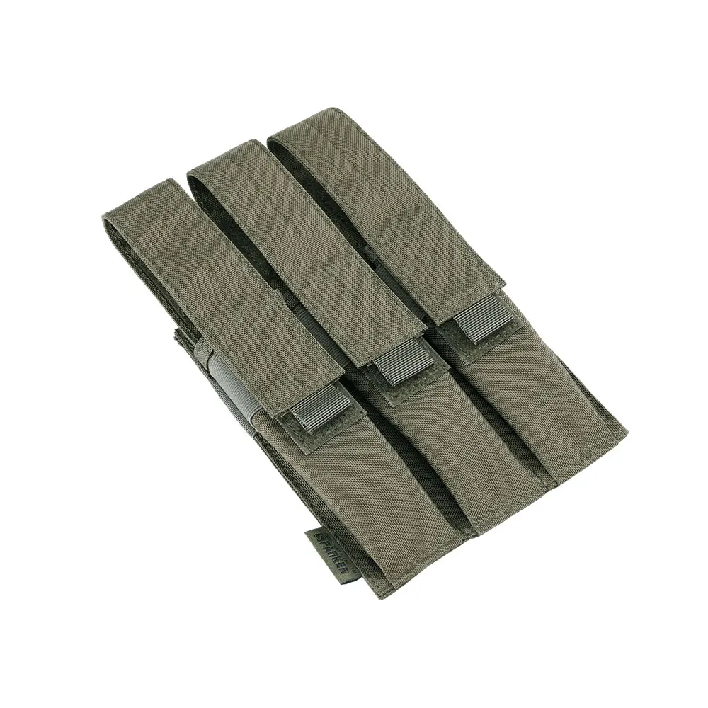 RGN Отлично Элитные бизань Открытый тактический тройной KRISS/MP7 журнал нагрудная установка Охота Военная Molle аксессуары картридж сумки - Цвет: RGN