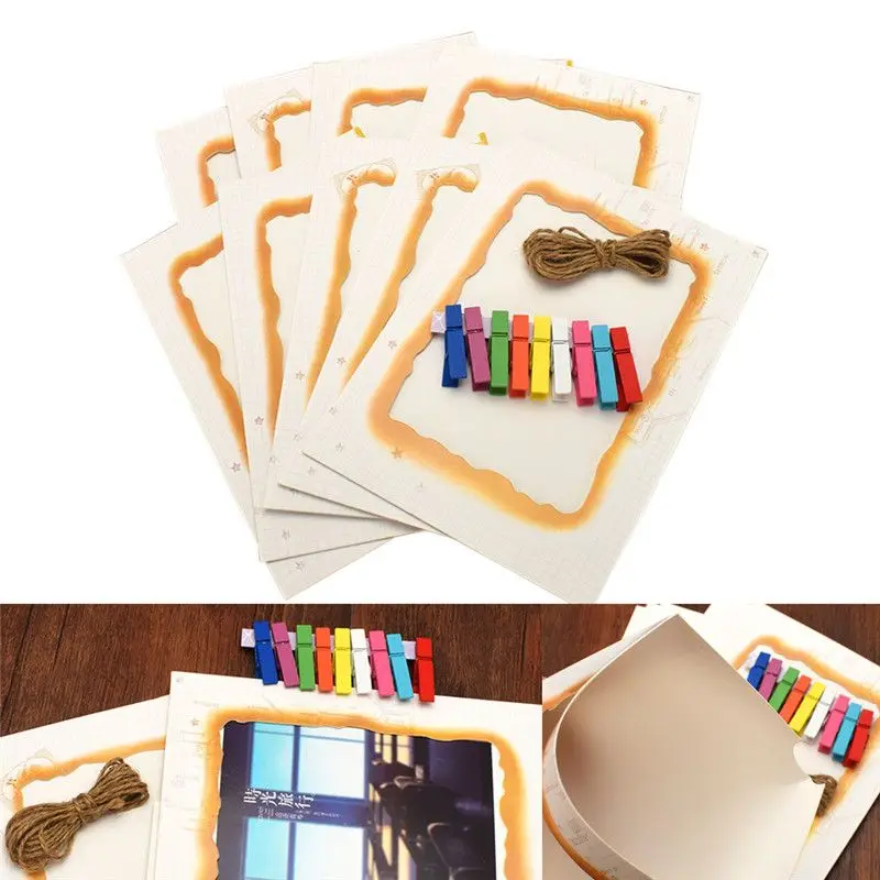 7 дюймов рамки для фотографий настенная Свадебная вечеринка украшение Декор