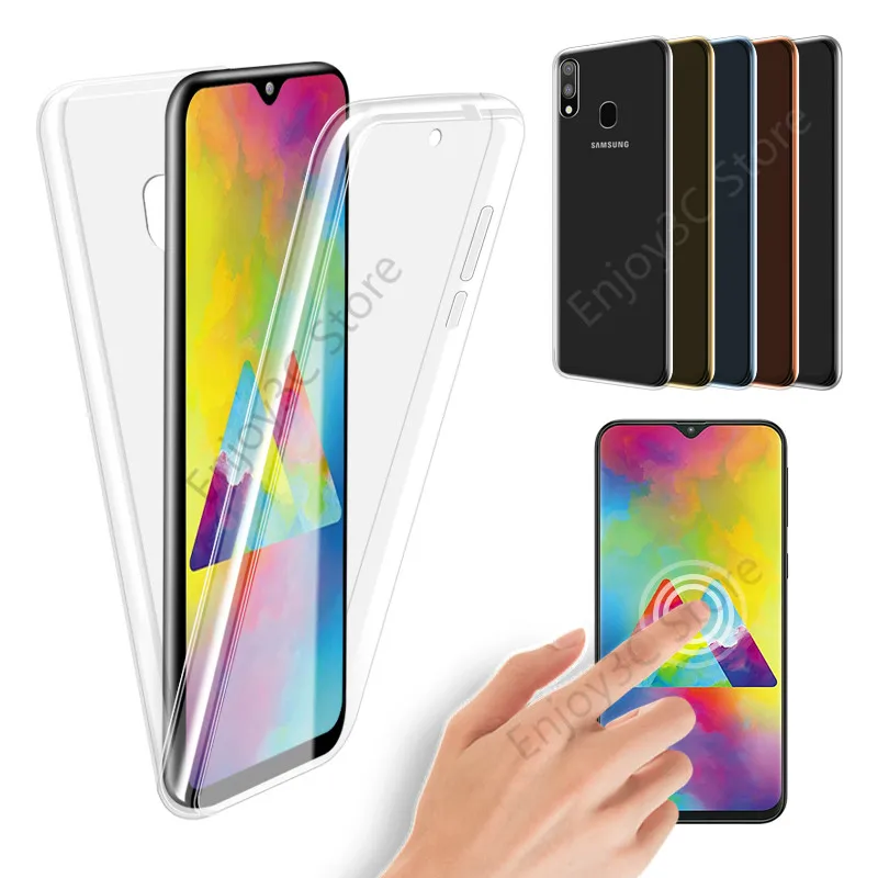 360 Полное покрытие чехол для samsung Galaxy A50 A40 A30 чехол s ударопрочный корпус для A10 M10 S9 S10E J6 J4 Plus A750 высокое качество Coque