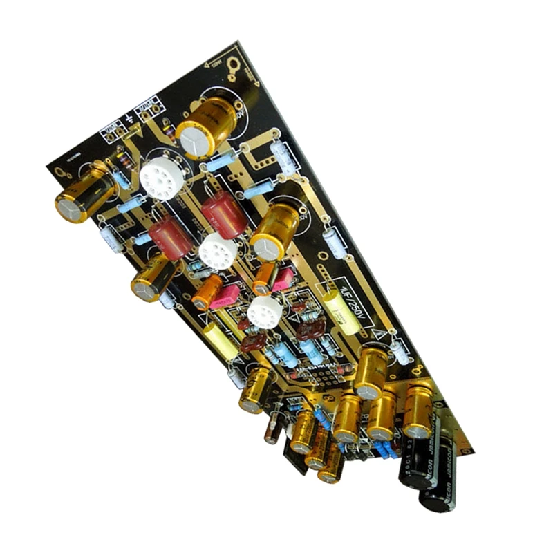 

HiFi Audio LZ834 MM RIAA Tube Phono Amplifier Stereo Amp LP Turntable Preamp DIY Board with Resistance DIY