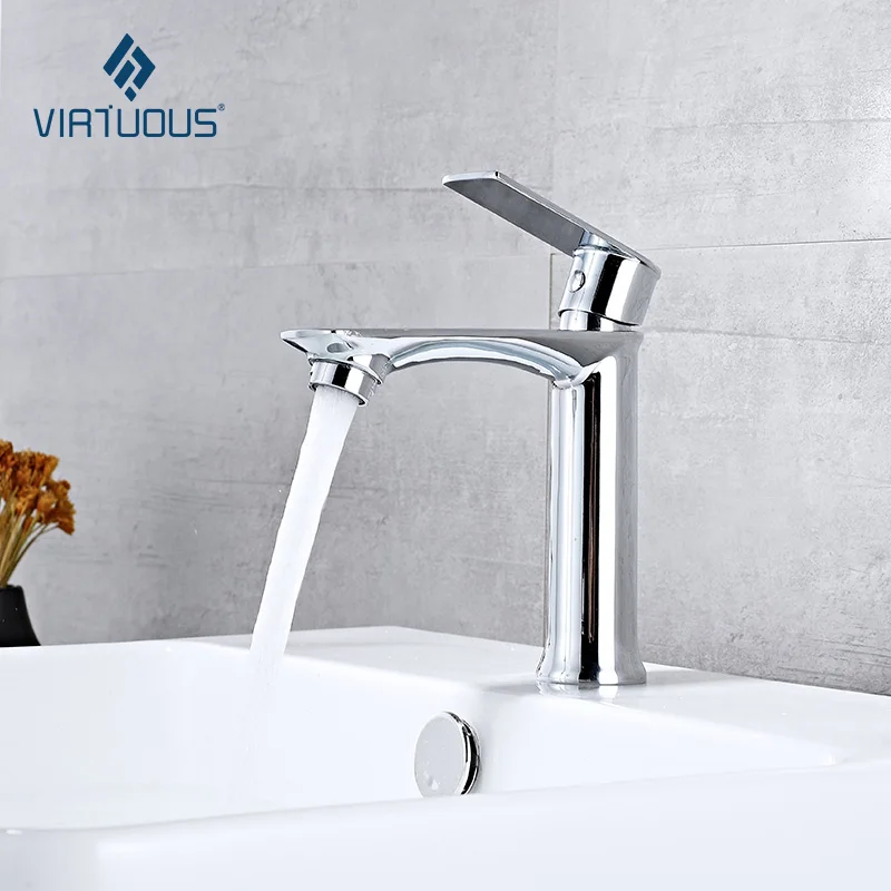 Тип установки смеситель для раковины одинарный горячей/холодной воды Матовый